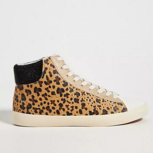 GOLA Animal Printed Metallic Hi Top Sneakers - Picture 3 of 9